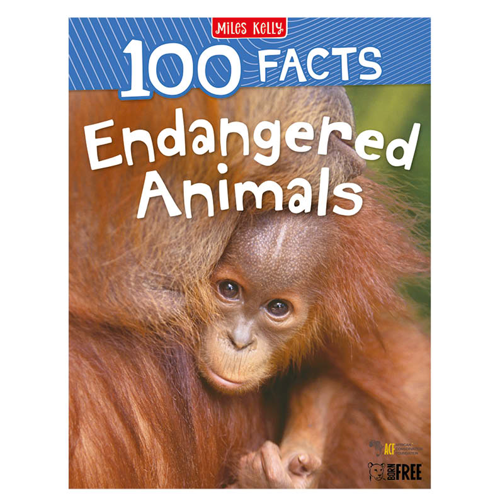 100 Endangered Animals Facts Book